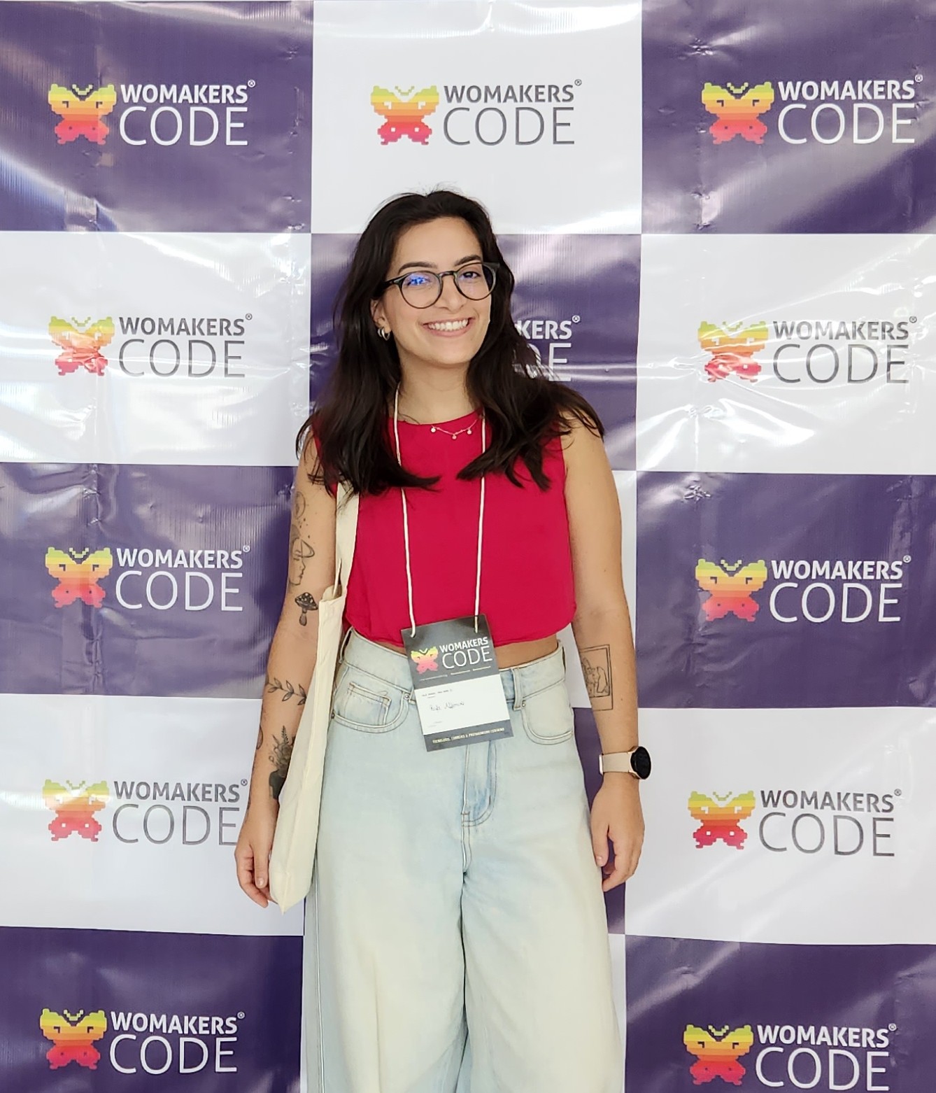 Rafa at a WoMakers Code event